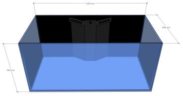 Preview: D-D Aqua-Pro Reef 1350 METAL FRAME BLACK SATIN