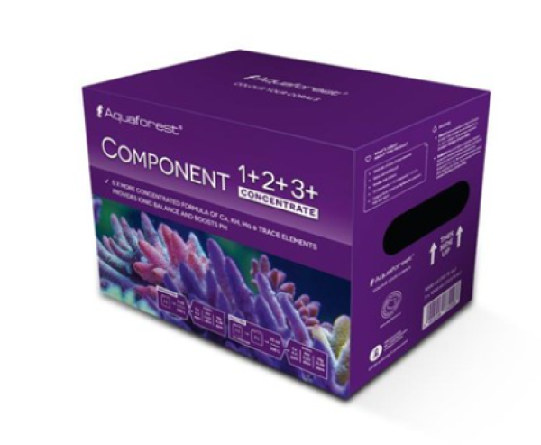 Aquaforest Component 1+2+3+ 3x1 Liter