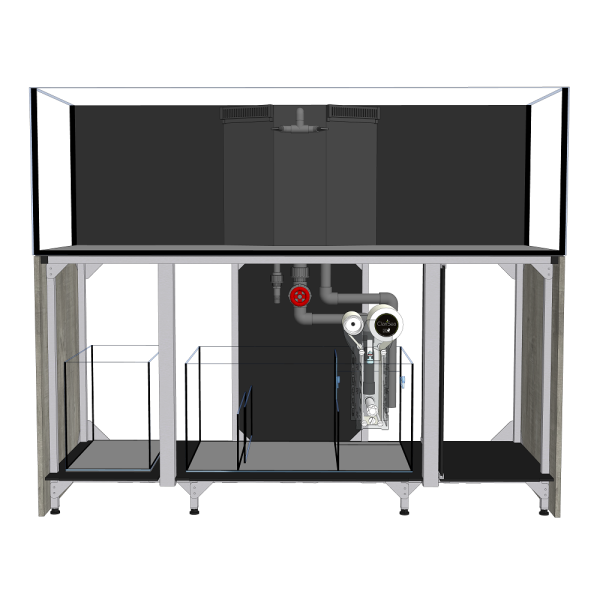 D-D Aqua-Pro Reef 1800 METAL FRAME BLACK GLOSS