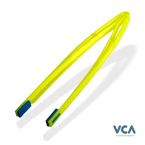 VCA Never-Rust Tweezers UV Yellow