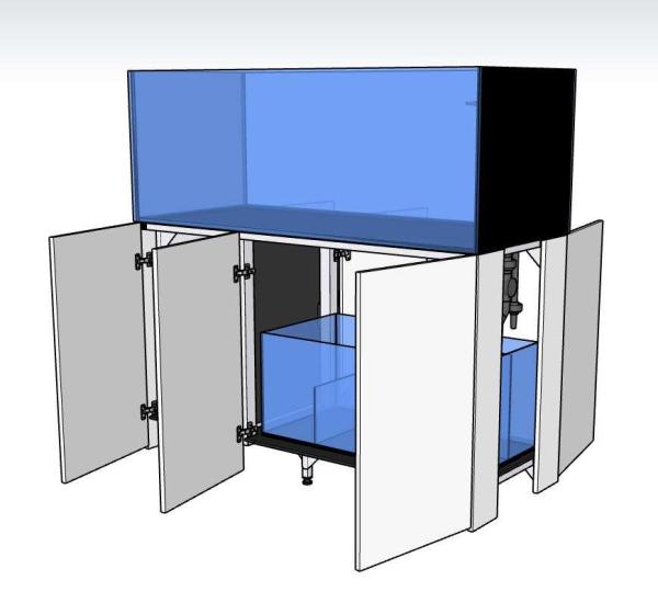 D-D Aqua-Pro Reef 1500 Peninsula - Black Satin