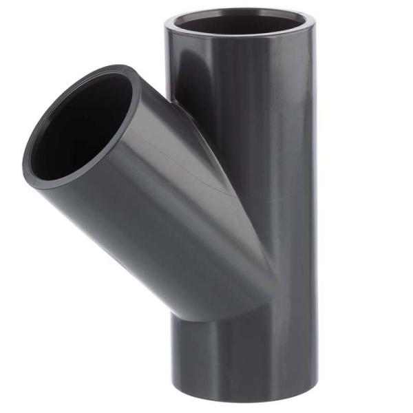 PVC-U T-Stück 45° 50mm
